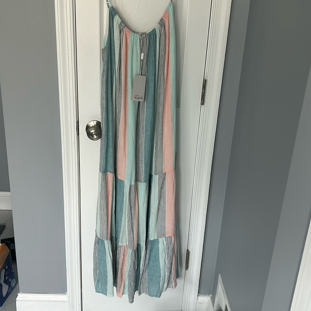 Adora Dress in Highland Stripe